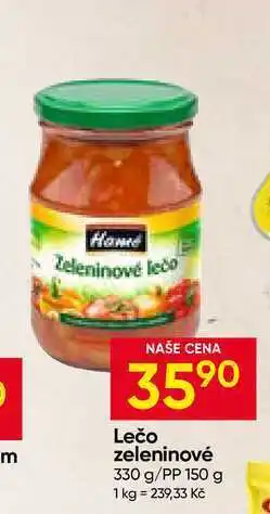 Hruška Hamé Zeleninové lečo nabídka