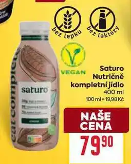 Billa Saturo Nutričně kompletní jídlo nabídka