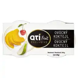 Hruška ATI Fruit Exclusive Ovocný koktejl 2 x 120g nabídka