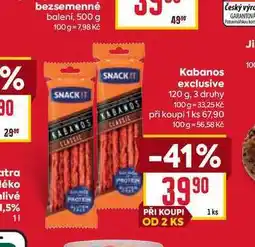 Billa Kabanos exclusive nabídka