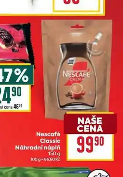 Billa Nescafé Classic Náhradní náplň nabídka