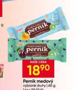 Hruška Perník medový vybrané druhy nabídka