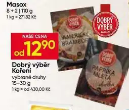 Hruška Dobrý výběr Koření vybrané druhy nabídka