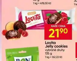 Hruška Lovita Jelly cookies vybrané druhy nabídka