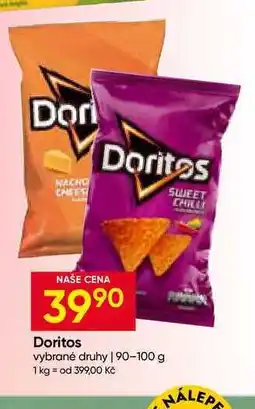 Hruška Doritos vybrané druhy nabídka