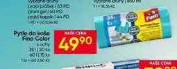 Hruška Fino Pytle na odpadky 60l 15 ks nabídka