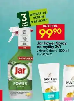 Hruška Jar Power Spray do myčky 3v1 vybrané druhy nabídka