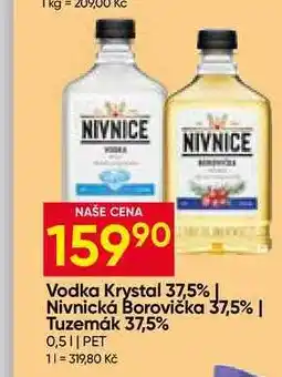 Hruška Nivnická Borovička 37,5% nabídka