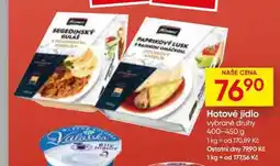 Hruška Hotové jídlo vybrané druhy nabídka