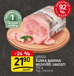Flop Lesco šunka marina nabídka