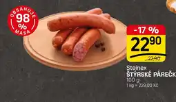Flop Steinex štýrské párečky nabídka