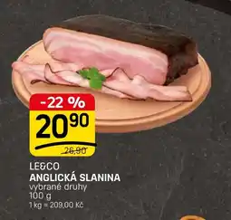 Flop Le&Co anglická slanina nabídka