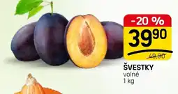Flop Švestky nabídka