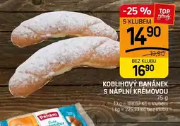Flop Penam koblihový banánek s náplní krémovou nabídka