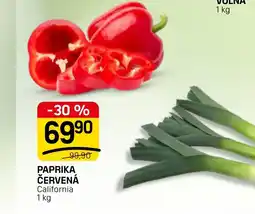 Flop Paprika červená nabídka