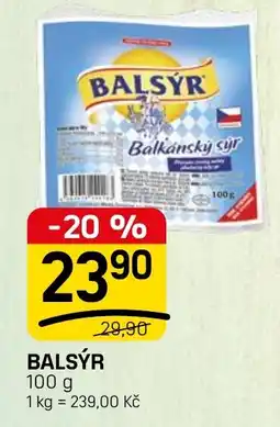Flop Balsýr balkánský sýr nabídka