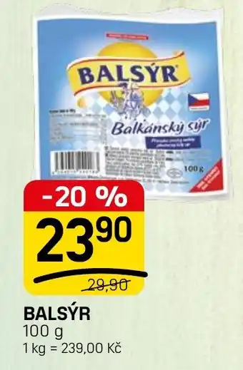 Balsýr balkánský sýr