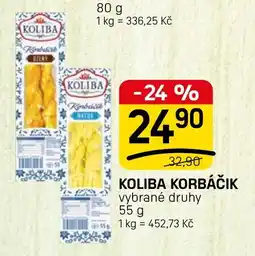 Flop Koliba korbáčik vybrané druhy nabídka