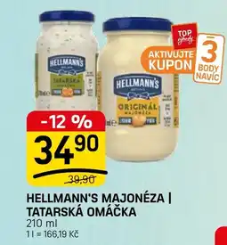 Flop Hellmann's majonéza | tatarská omáčka nabídka