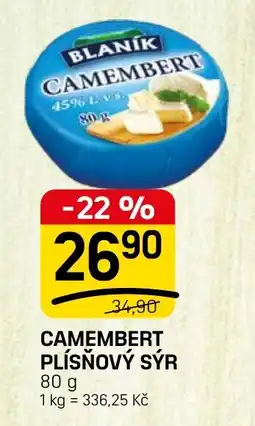 Flop Blanik camembert plíšňový sýr nabídka