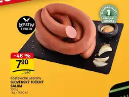 Flop Kostelecké uzeniny Slovenský točený salám nabídka