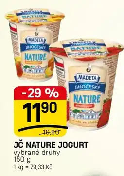 Flop Madeta jihocesky nature jogurt nabídka