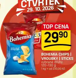 Flop Bohemia vroubky sticks nabídka