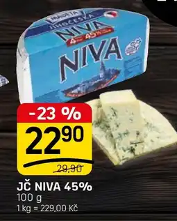Flop Niva jímací sýr 45% nabídka