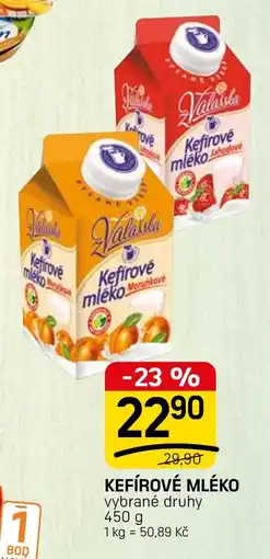 Flop Valasska kefírové mléko nabídka