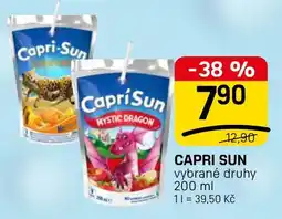 Flop Capri Sun vybrané druhy nabídka