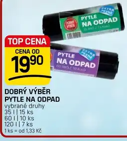 Flop Pytle na odpad nabídka