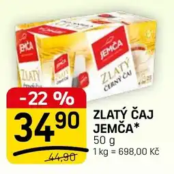 Flop Jemča zlatý čaj nabídka