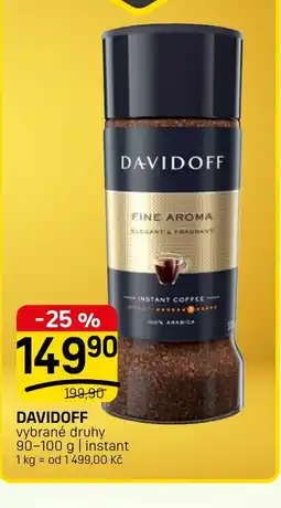 Flop Davidoff vybrané druhy instant nabídka