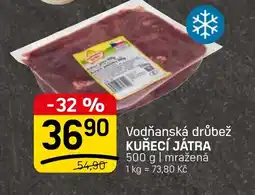 Flop Vodňanská drůbež kuřecí játra nabídka