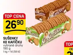 Flop Ke Kafíčku sušenky nabídka