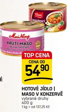 Flop MeiNing krůtí maso ve vlastní šťávě nabídka