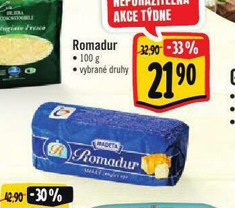 Albert Romadur nabídka