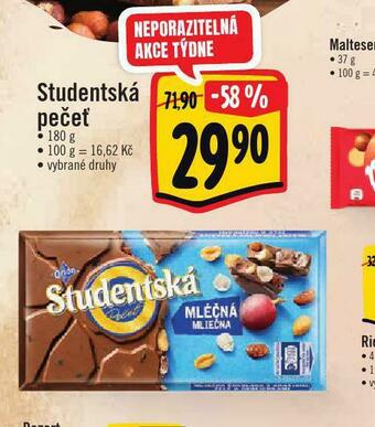 Albert Orion studentská pečeť nabídka