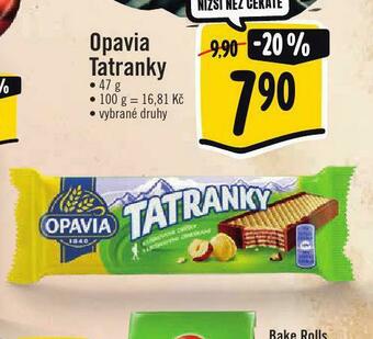 Albert Opavia tatranky nabídka
