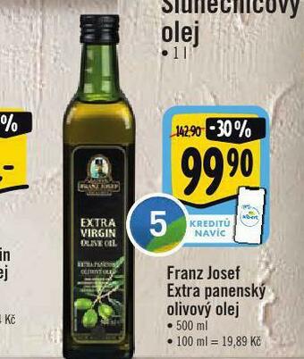 Albert Franz josef extra panenský olivový olej nabídka