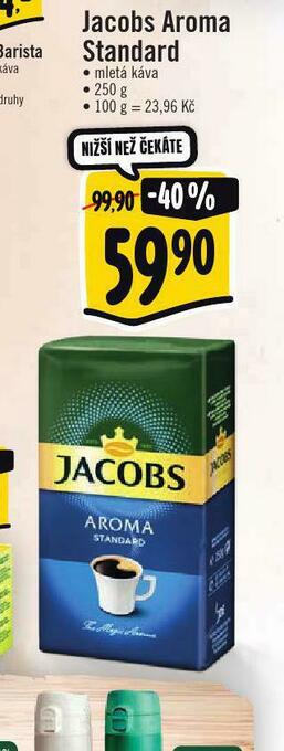 Albert Jacobs aroma standard mletá káva nabídka
