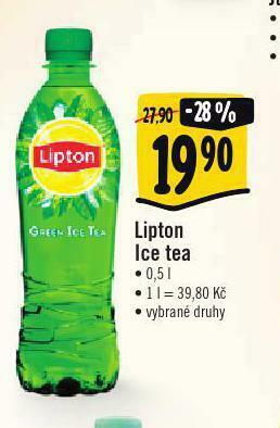 Albert Lipton ice tea nabídka