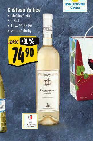 Albert Chateau valtice nabídka