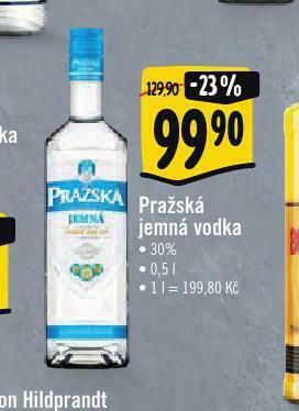 Albert Pražská jemná vodka nabídka