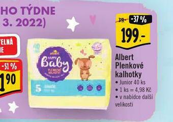 Albert Albert plenkové kalhotky nabídka