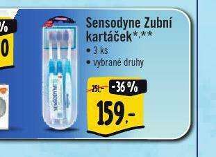 Albert Sensodyne zubní kartáček nabídka