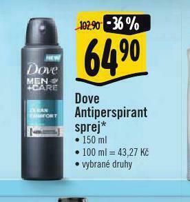 Albert Dove antiperspirant sprej nabídka