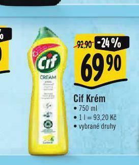 Albert Cif krém nabídka
