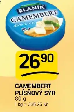 Flop Blanik camembert plisnovy syr nabídka