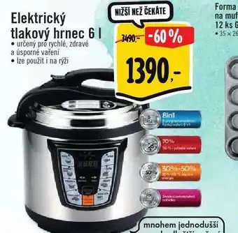 Albert Elektrický tlakový hrnec 6l nabídka